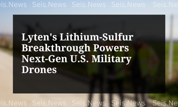 Lyten’s Lithium-Sulfur Breakthrough Powers Next-Gen U.S. Military Drones
