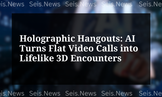 Holographic Hangouts: AI Turns Flat Video Calls into Lifelike 3D Encounters