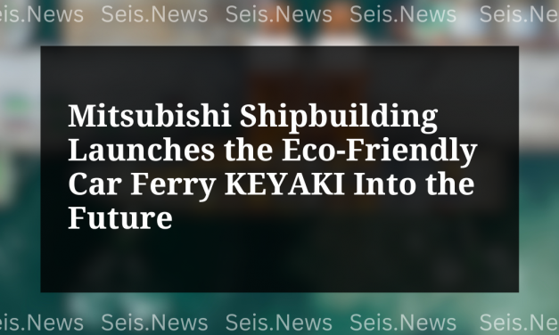 Mitsubishi Shipbuilding Launches the Eco-Friendly Car Ferry KEYAKI Into the Future