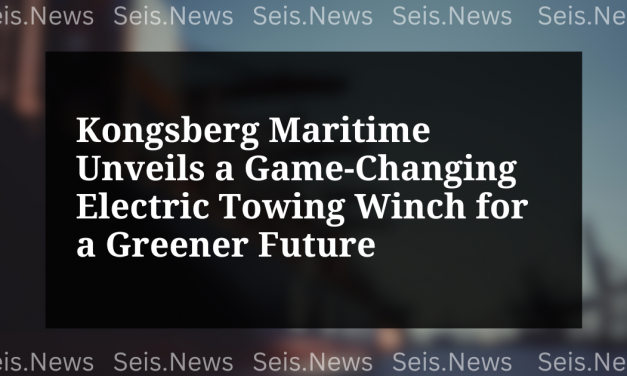 Kongsberg Maritime Unveils a Game-Changing Electric Towing Winch for a Greener Future