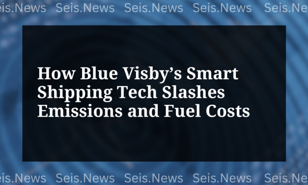 How Blue Visby’s Smart Shipping Tech Slashes Emissions and Fuel Costs