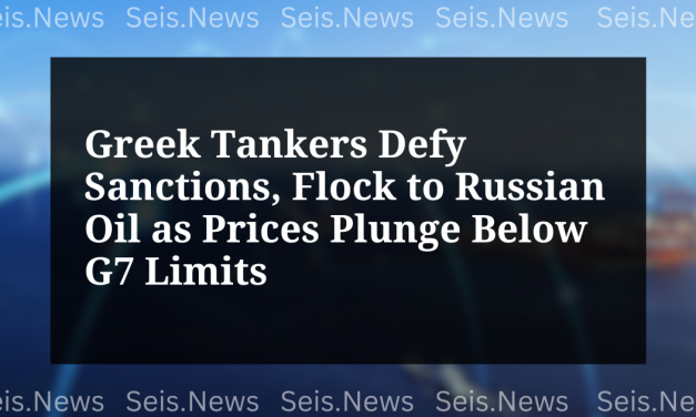 Greek Tankers Defy Sanctions, Flock to Russian Oil as Prices Plunge Below G7 Limits
